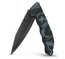 Нож перочинный Victorinox Evoke BSH Alox Navy (0.9425.DS222) 136мм 4функц. синий камуфляж подар.коробка