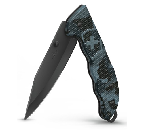 Нож перочинный Victorinox Evoke BSH Alox Navy (0.9425.DS222) 136мм 4функц. синий камуфляж подар.коробка Нож перочинный Victorinox Evoke BSH Alox Navy (0.9425.DS222) 136мм 4функц. синий камуфляж подар.коробка