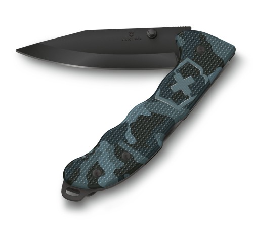 Нож перочинный Victorinox Evoke BSH Alox Navy (0.9425.DS222) 136мм 4функц. синий камуфляж подар.коробка Нож перочинный Victorinox Evoke BSH Alox Navy (0.9425.DS222) 136мм 4функц. синий камуфляж подар.коробка