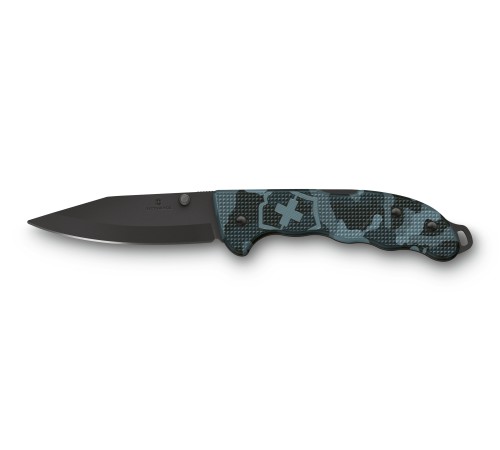 Нож перочинный Victorinox Evoke BSH Alox Navy (0.9425.DS222) 136мм 4функц. синий камуфляж подар.коробка Нож перочинный Victorinox Evoke BSH Alox Navy (0.9425.DS222) 136мм 4функц. синий камуфляж подар.коробка