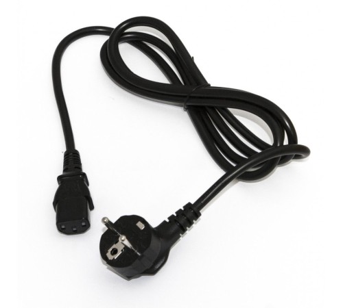 Hyperline PWC-IEC13-SHM-1.0-BK Кабель питания компьютера (Shucko+C13) (3x0.75), 1.0м