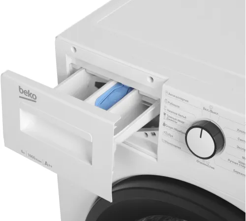 Стиральная машина Beko WRE6512ZAW класс: A загр.фронтальная макс.:6кг белый Стиральная машина Beko WRE6512ZAW класс: A загр.фронтальная макс.:6кг белый