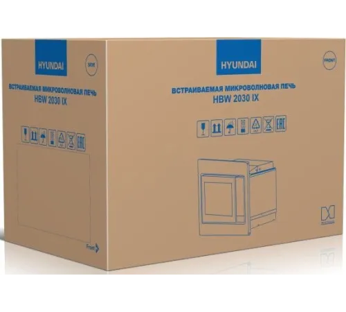 Микроволновая печь Hyundai HBW 2030 IX 20л. 1250Вт нержавеющая сталь (встраиваемая) Микроволновая печь Hyundai HBW 2030 IX 20л. 1250Вт нержавеющая сталь (встраиваемая)