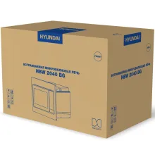 Микроволновая печь Hyundai HBW 2040 BG 20л. 800Вт черный (встраиваемая)