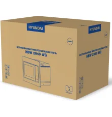 Микроволновая печь Hyundai HBW 2040 WG 20л. 800Вт белый (встраиваемая)