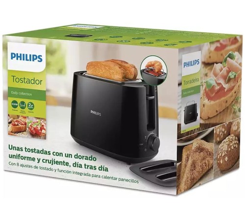 Тостер Philips HD2582/90 черный Тостер Philips HD2582/90 черный