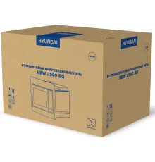 Микроволновая печь Hyundai HBW 2560 BG 25л. 1450Вт черный (встраиваемая)