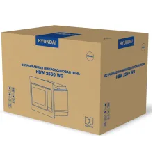 Микроволновая печь Hyundai HBW 2560 WG 25л. 1450Вт белый (встраиваемая)