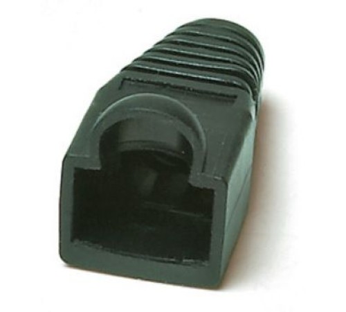 Hyperline BOOT-BK-10 Изолирующий колпачок для Разъемов RJ-45, черный (10 шт.)