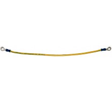 Hyperline TGRD-CC-15 Кабель заземления кольцо-кольцо 0.15м (без крепежа) Hyperline TGRD-CC-15