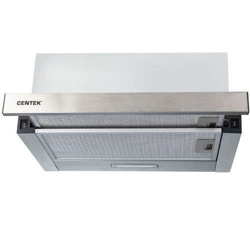 Вытяжка встраиваемая Centek CT-1840-60 серый управление: кнопочное (1 мотор) Вытяжка встраиваемая Centek CT-1840-60 серый управление: кнопочное (1 мотор)