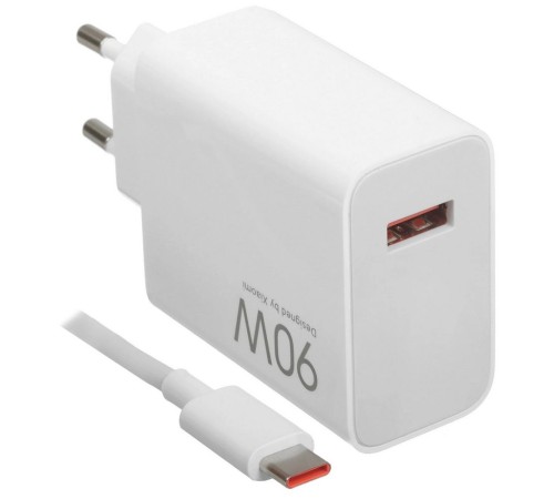 Зарядное устройство XIAOMI 90W HyperCharge Combo (Type-A) (BHR07ZBEU)