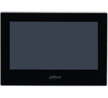 Dahua DHI-VTH2621G-WP Видеодомофон IP 7 дюймовый с WiFi 2.4ГГц,  черный