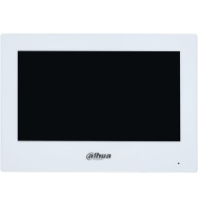 DAHUA DHI-VTH2621GW-WP Видеодомофон IP 7 дюймовый с WiFi 2.4ГГц, белый, ёмкостной сенсорный экран, питание DC 12В/PoE