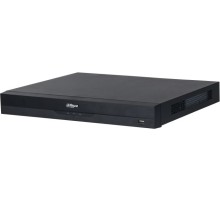 DAHUA DHI-NVR5208-8P-EI 8-канальный IP-видеорегистратор c PoE, 4K, H.265+, видеоаналитика, входящий поток до 384Мбит/с, 2 SATA III до 16Тбайт