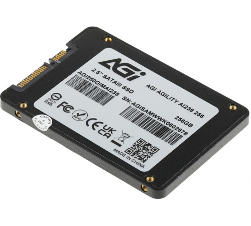 Накопитель SSD AGi SATA III 256GB AGI250GIMAI238 AI238 2.5" Накопитель SSD AGi SATA III 256GB AGI250GIMAI238 AI238 2.5"