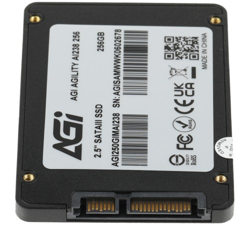 Накопитель SSD AGi SATA III 256GB AGI250GIMAI238 AI238 2.5" Накопитель SSD AGi SATA III 256GB AGI250GIMAI238 AI238 2.5"