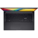 Ноутбук ASUS VivoBook 17X M3704YA-AU052, 17.3",  IPS, AMD Ryzen 7 7730U 2ГГц, 8-ядерный, 16ГБ DDR4, 512ГБ SSD,  UMA , без операционной системы, черный [90nb1192-m00200]