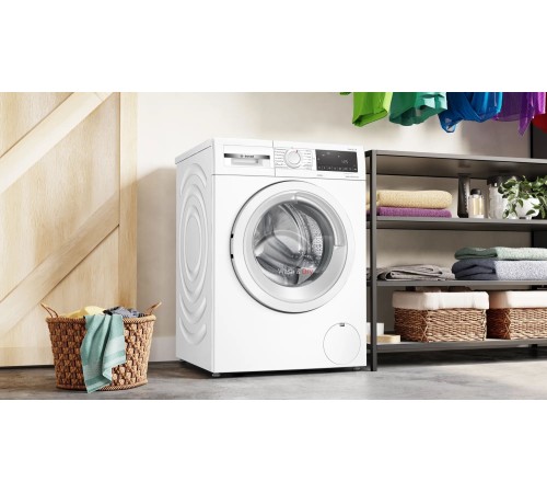 Стиральная машина Bosch WNA144VLSN пан.англ. класс: E загр.фронтальная макс.:9кг (с сушкой) белый