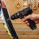 Дрель-шуруповерт ударная аккумуляторная DEKO GCD12DU, 12В, 1x1.5Ач