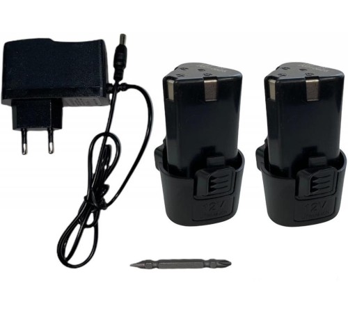 Дрель аккумуляторная ударная Zitrek Crusher 14-Li { 12В, Li-ion аккум. 2шт, ЗУ, кейс, бита } [063-4054]