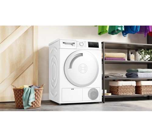 Сушильная машина Bosch WTH830L5SN пан.англ. кл.энер.:A+ макс.загр.:7кг белый