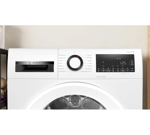 Сушильная машина Bosch Serie 4 WQG242AASN пан.англ. кл.энер.:A++ макс.загр.:9кг белый