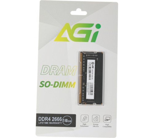 Память DDR4 16Gb 2666MHz AGi AGI266616SD138 SD138 RTL PC4-21300 CL19 SO-DIMM 260-pin 1.2В Ret Память DDR4 16Gb 2666MHz AGi AGI266616SD138 SD138 RTL PC4-21300 CL19 SO-DIMM 260-pin 1.2В Ret