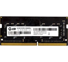 Память DDR4 16Gb 2666MHz AGi AGI266616SD138 SD138 RTL PC4-21300 CL19 SO-DIMM 260-pin 1.2В Ret