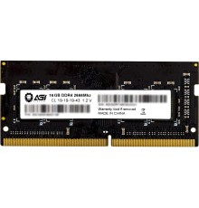 Память DDR4 16Gb 2666MHz AGi AGI266616SD138 SD138 RTL PC4-21300 CL19 SO-DIMM 260-pin 1.2В Ret