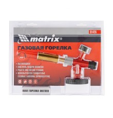 Паяльная горелка Matrix 91426 газовый макс.t=1450