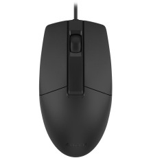 Мышь проводная A4Tech OP-335S black (USB, оптическая, 1200dpi, 3but, silent) (OP-335S)