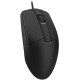 Мышь проводная A4Tech OP-335S black (USB, оптическая, 1200dpi, 3but, silent) (OP-335S)