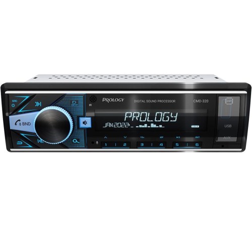Автомагнитола Prology CMD-320 1DIN 4x55Вт v4.2 ПДУ RDS (PRCMD320) Автомагнитола Prology CMD-320 1DIN 4x55Вт v4.2 ПДУ RDS (PRCMD320)