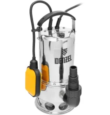 Насос дренажный Denzel DPL800X 800Вт 16500л/час (97324)