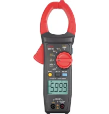 Клещи токоизмерительные RGK CM-16 цифр. измер.ток:переменный черный/красный (755122)