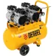 Компрессор безмаслянный малошумный DLS 1500/50, 1500 Вт, 2х750, 50 л, 260 л/мин// Denzel
