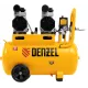 Компрессор безмаслянный малошумный DLS 1500/50, 1500 Вт, 2х750, 50 л, 260 л/мин// Denzel