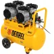 Компрессор безмаслянный малошумный DLS 2200/50, 2200 Вт, 2х1100, 50 л, 380 л/мин// Denzel