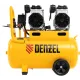 Компрессор безмаслянный малошумный DLS 2200/50, 2200 Вт, 2х1100, 50 л, 380 л/мин// Denzel