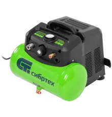 Компрессор воздушный безмаслянный BL 1100/6 1100Вт, ресивер 6 литров, 180 л/мин// Сибртех
