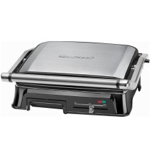 Электрогриль Clatronic KG 3571 2000Вт серебристый/черный
