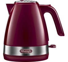 Чайник электрический Delonghi KBLA2001.R 1.7л. 2000Вт красный (корпус: пластик)