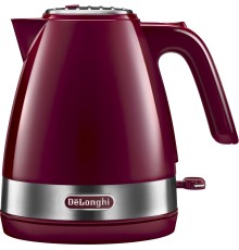 Чайник электрический Delonghi KBLA2001.R 1.7л. 2000Вт красный (корпус: пластик)
