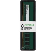Память DDR4 8Gb 3200MHz Digma DGMAD43200008D RTL PC4-25600 CL22 DIMM 288-pin 1.2В dual rank Ret