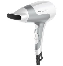 Фен Braun BRHD580E 2500Вт белый/серебристый
