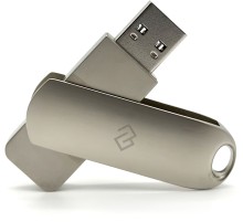 Флеш Диск Digma 32Gb DRIVE3 DGFUM032A30SR USB3.0 серебристый