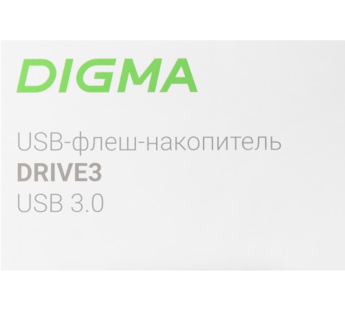 Флеш Диск Digma 128Gb DRIVE3 DGFUM128A30SR USB3.0 серебристый