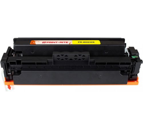 Картридж лазерный Print-Rite TFHBKUYPU1J PR-W2032X W2032X желтый (6000стр.) для HP Color LaserJet M454dn Pro/479