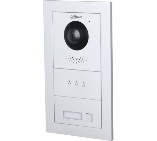 DAHUA DHI-VTO4202F-P-S2 Основной модуль вызывной панели с камерой 2 МП, поддержка ночного видения, микрофон, врезной и накладной монтаж, IK07, IP65, питание DC 12В/PoE